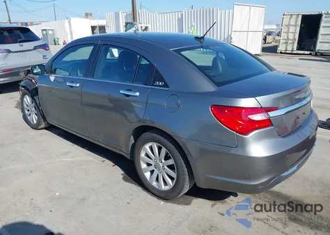 2013 Chrysler 200 Limited z USA, uszkodzony, nr VIN 1C3CCBCG7DN690111